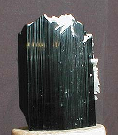 black tourmaline crystal