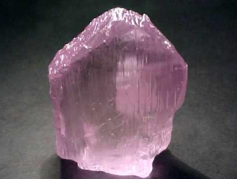 kunzite rough and pink