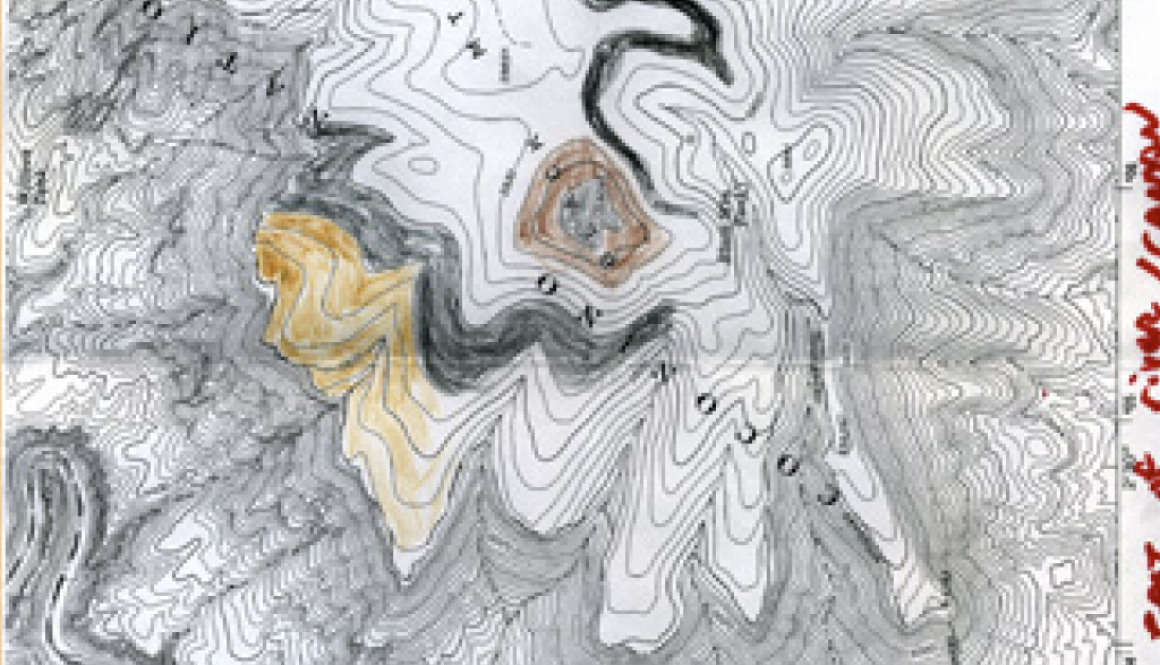 example of a topographical map