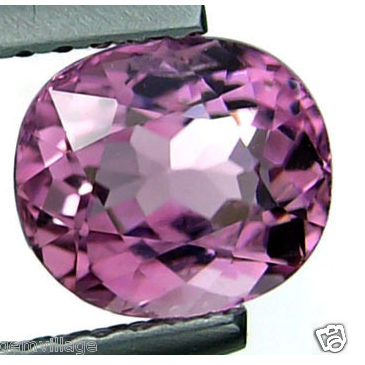 faceted pink tourmaline
