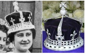 late Queen mother pictured with her eldest daughter, Queen Elizabeth