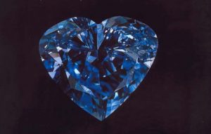 heart of eternity blue diamond