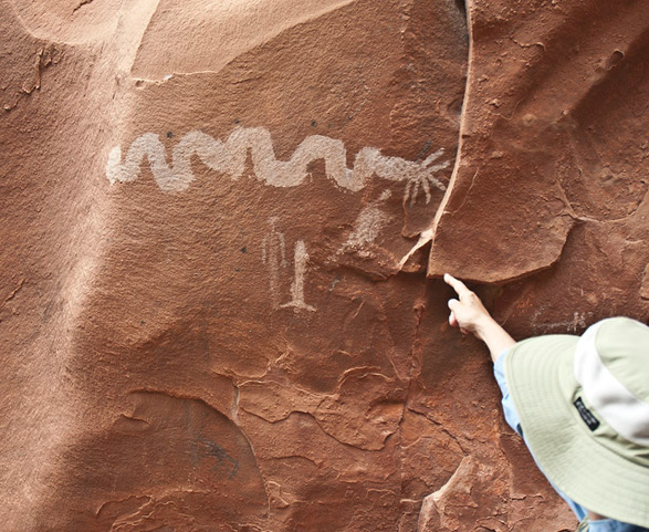 Snake Clan Petroglyph