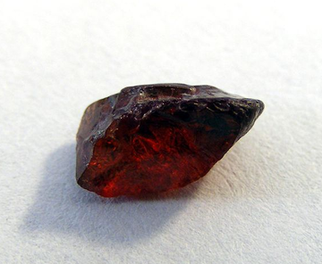 Red Garnet rough Spokane Sapphire Mine, Helena, MT