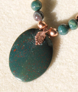 bloodstone pendant