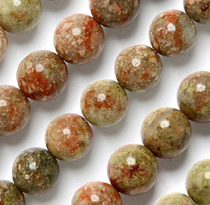 Autumn jasper beads