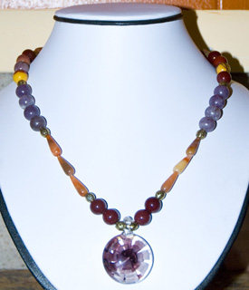 jasper necklace