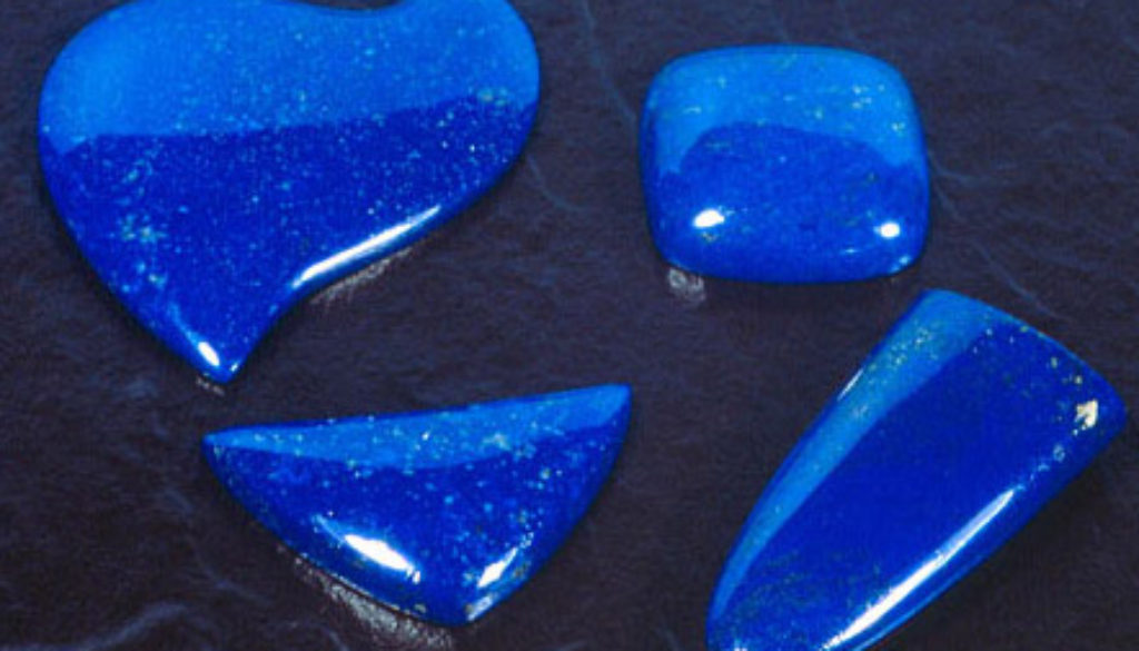 lapis polished pieces