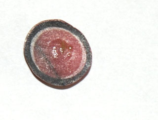 rhodonite cabachone back side