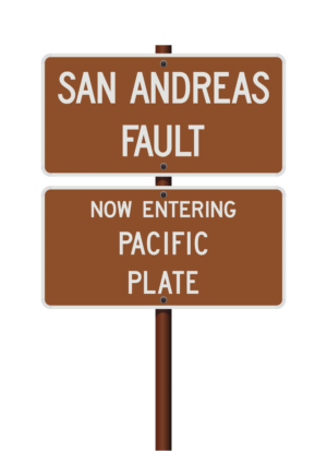 fault line sign