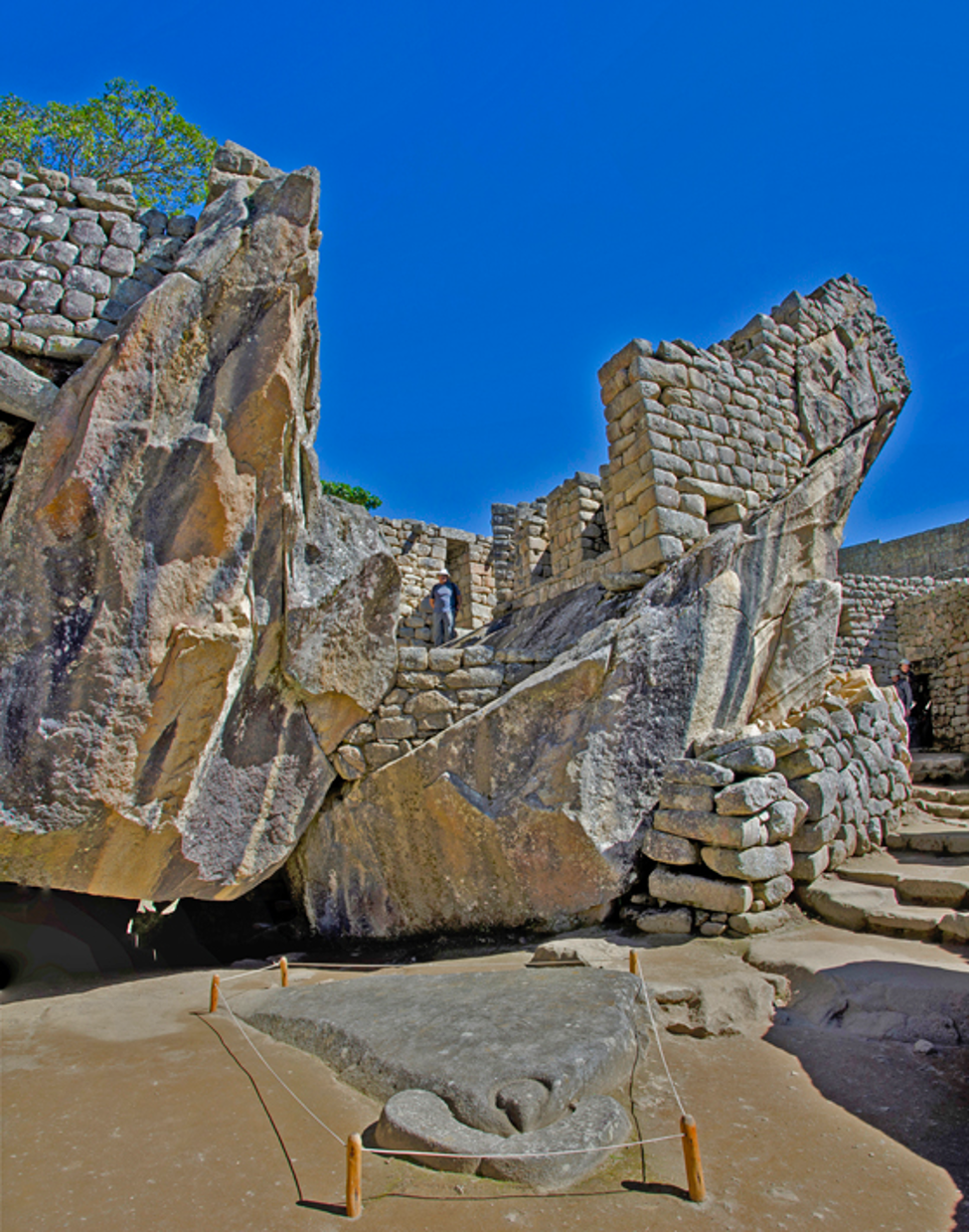 Condor Temple at Machu Picchu