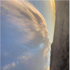 Cloud Spirit kissing Mother Earth