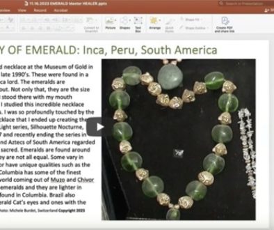 First Youtube Gem Mystique Emerald by Eileen Nauman