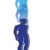pale blue man is astral body moving slowing into the 3D physical body of the person